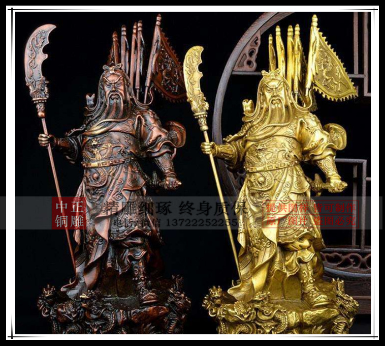 廠家直銷(xiāo)關(guān)公雕塑