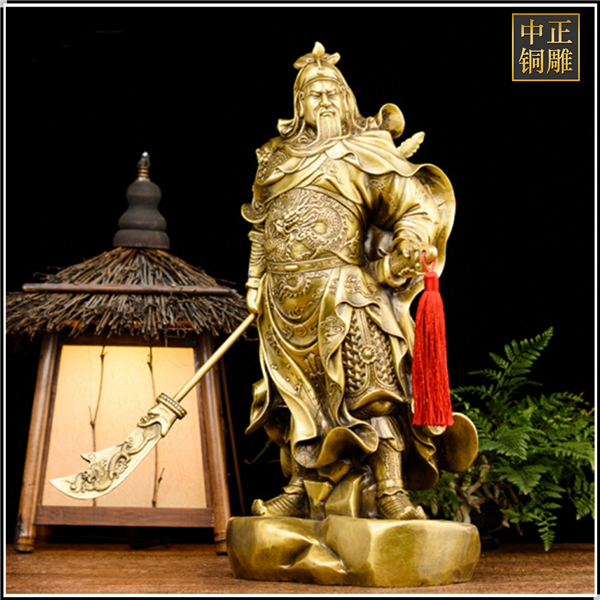 威武提刀關(guān)公像鑄造.jpg 威武提刀關(guān)公像鑄造.jpg