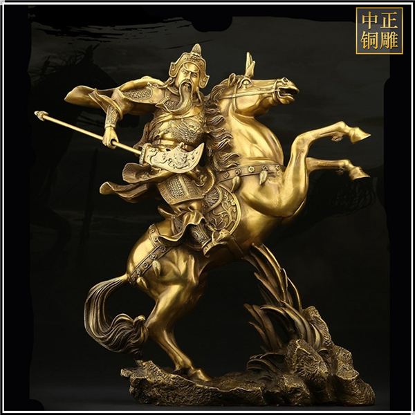 開光純銅騎馬銅關(guān)公像.jpg 開光純銅騎馬銅關(guān)公像.jpg